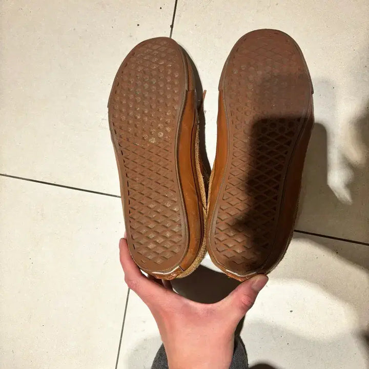 [BUNJANG] Vans Half Cab Brown Suede Sneakers / 반스 하프캡 290