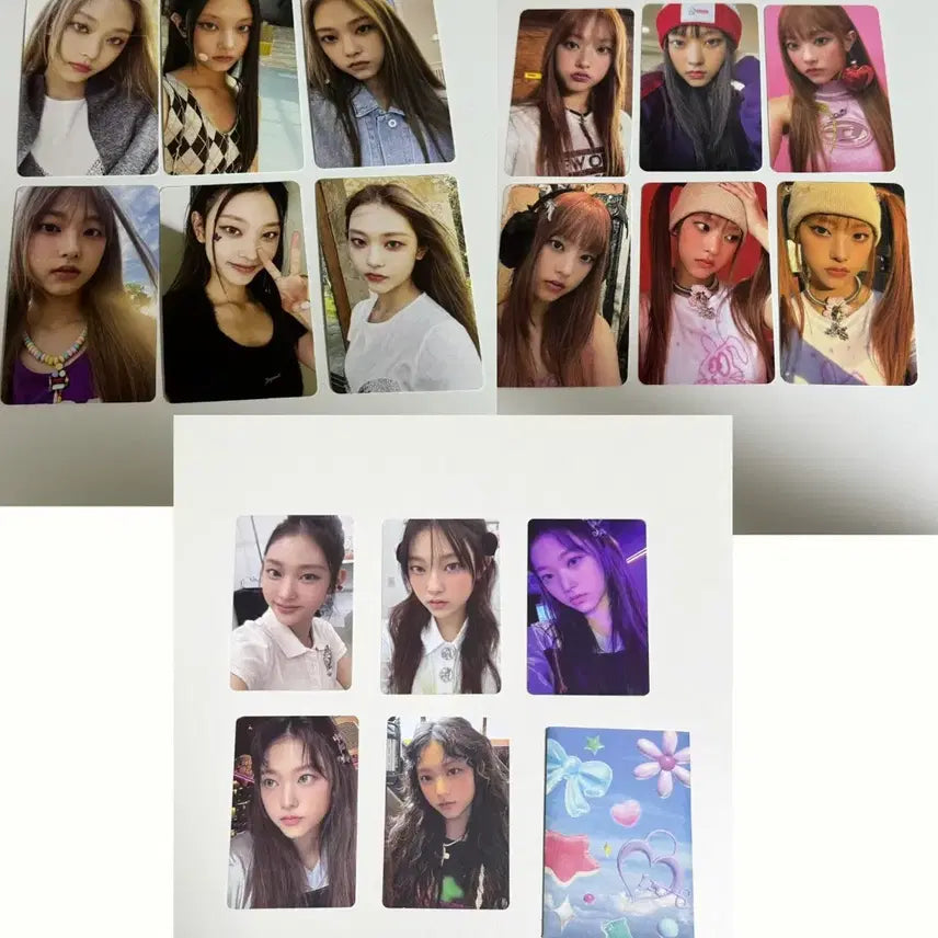 [SOLD OUT] 이벤트가격) 뉴진스 해린 포카 일괄 양도 미공포 엔제이지 강해린