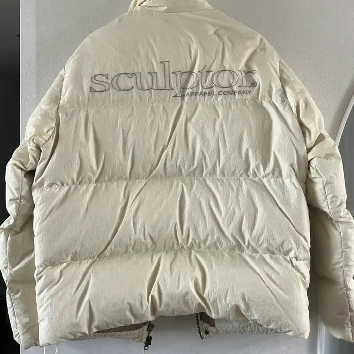 [BUNJANG] Sculptor Ivory Duck Down Padded Jacket / Sculptor 아이보리 덕패딩