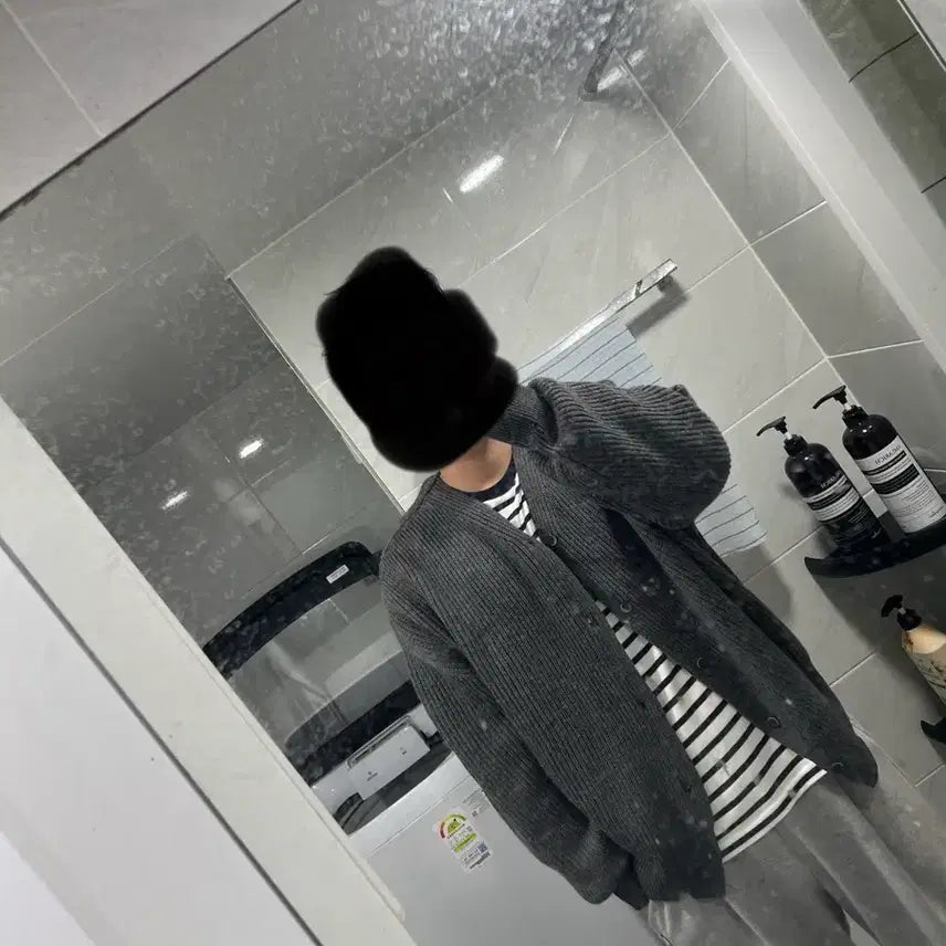 [BUNJANG] Elmood Gray Cardigan / 엘무드 가디건 그레이 48