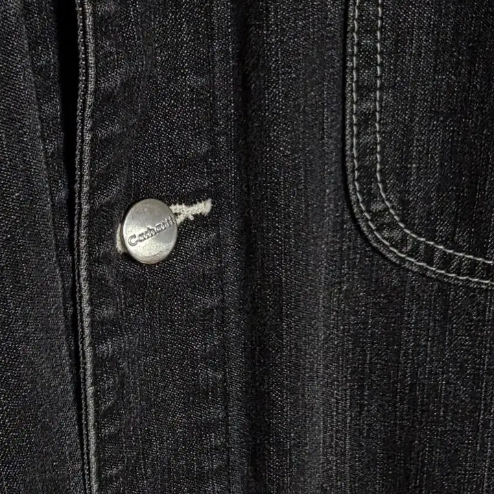 [BUNJANG] Carhartt Denim Jacket Black / 칼하트 데님자켓 블랙