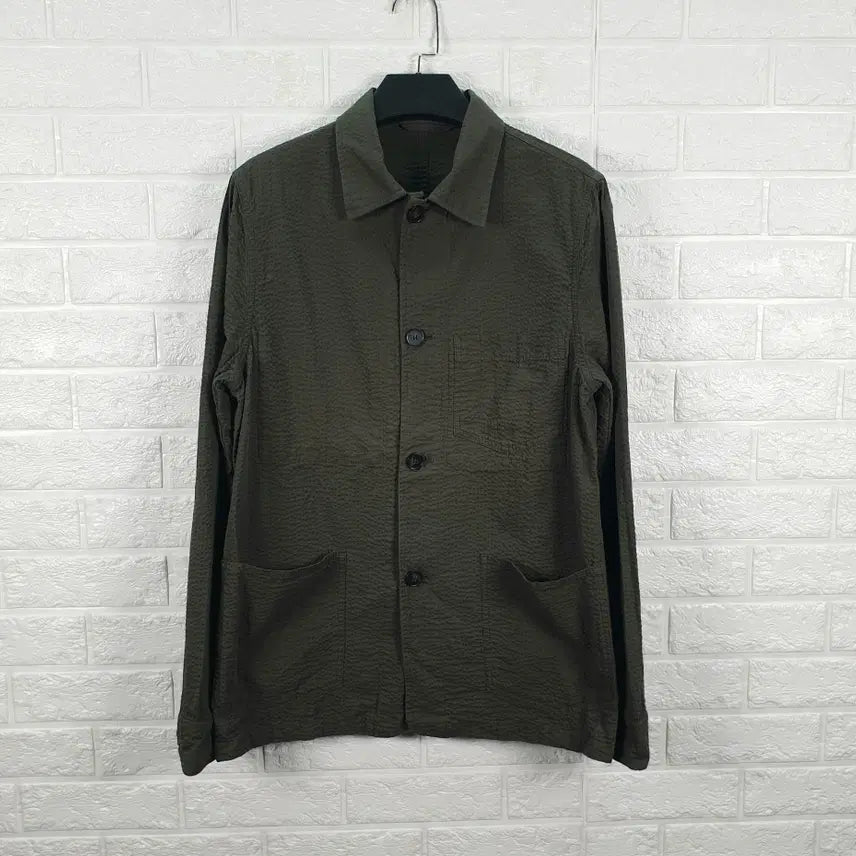 [BUNJANG] Officine Generale Seersucker Chore Jacket / [95]오피신제네랄 시어서커 초어 자켓