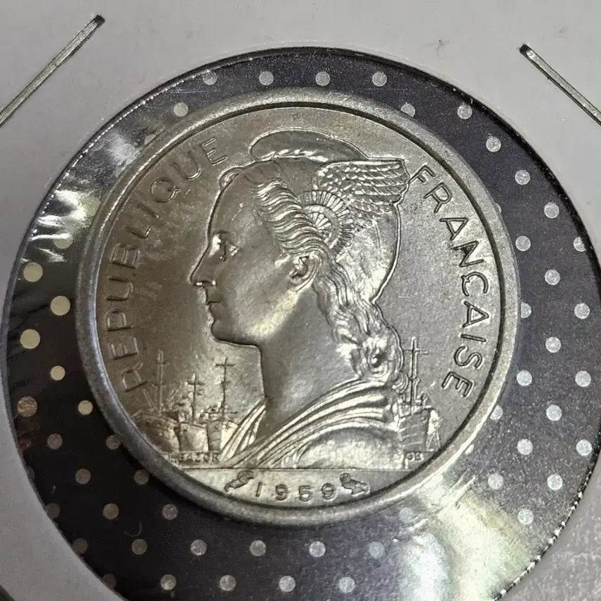 [BUNJANG] French Territory Coins (2) / 프랑스령 주화 2개
