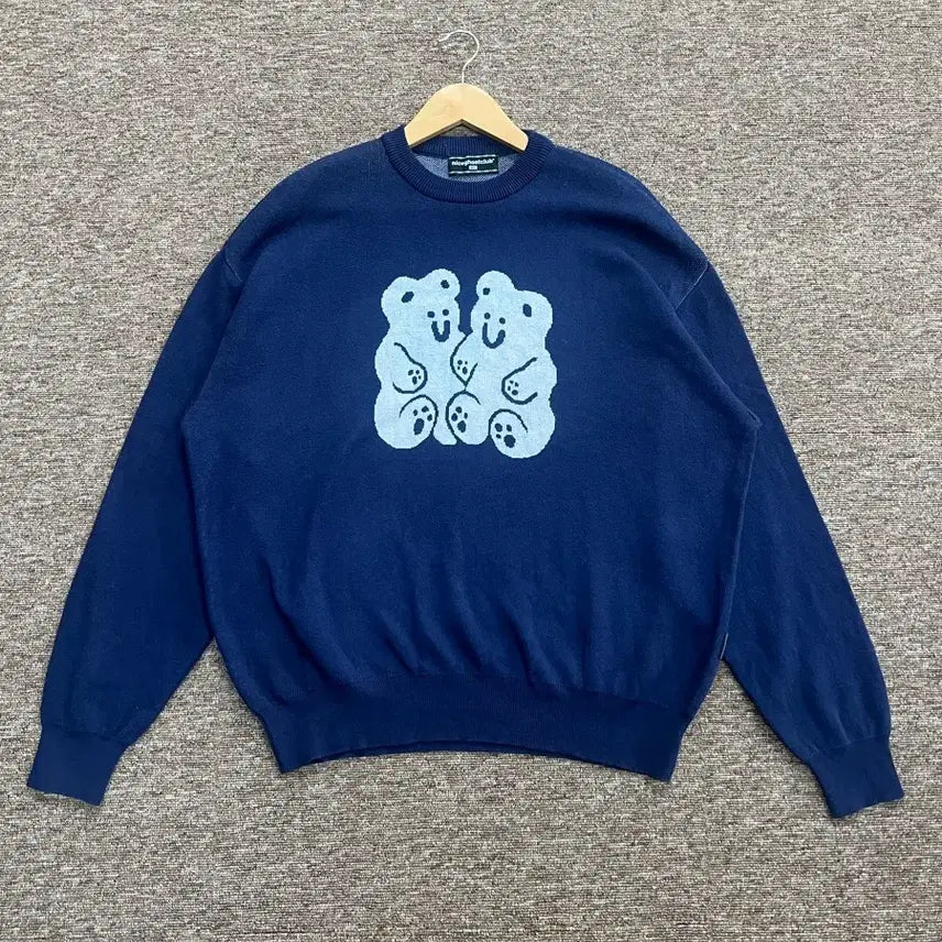 [BUNJANG] Niceghostclub Gummybear Knit Sweater / 나이스고스트클럽 베어 니트 S