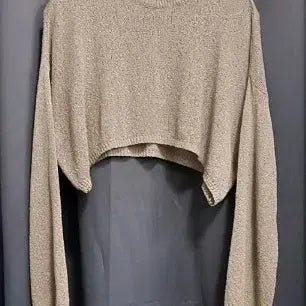[BUNJANG] 8seconds Boucle Crop Knit / 에잇세컨즈 부클 크롭 니트