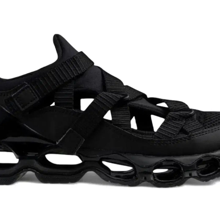 [BUNJANG] Mizuno Wave Prophecy Strap Black Running Shoes / 미즈노 웨이브 프로페시 스트랩 블랙 / 280