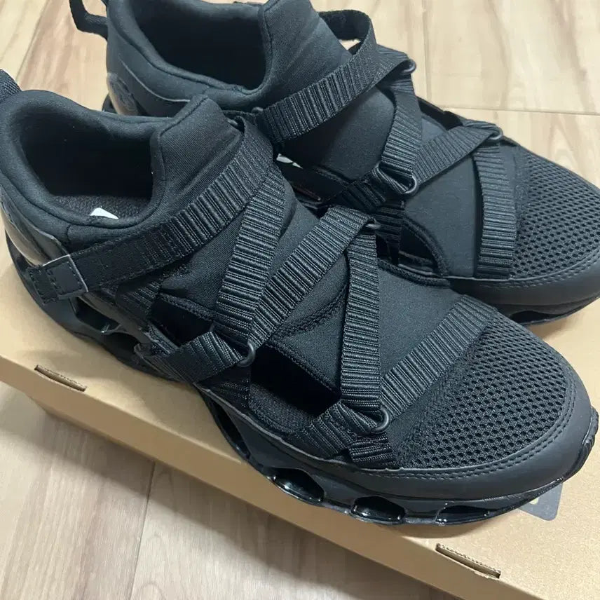 [BUNJANG] Mizuno Wave Prophecy Strap Black Running Shoes / 미즈노 웨이브 프로페시 스트랩 블랙 / 280