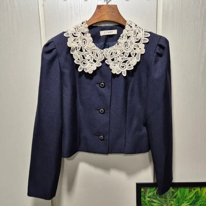 [SOLD OUT] (타임세일)JPN. J.T JAZZ 레이스 카라 스커트 셋업