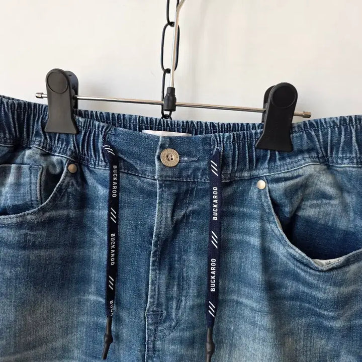 [SOLD OUT] S) 밴딩 배기 데님팬츠