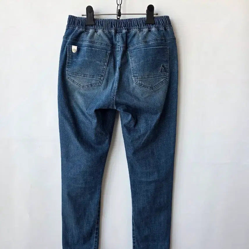 [SOLD OUT] S) 밴딩 배기 데님팬츠