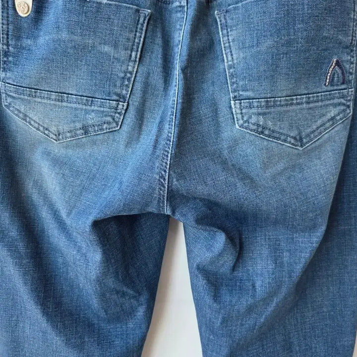 [SOLD OUT] S) 밴딩 배기 데님팬츠