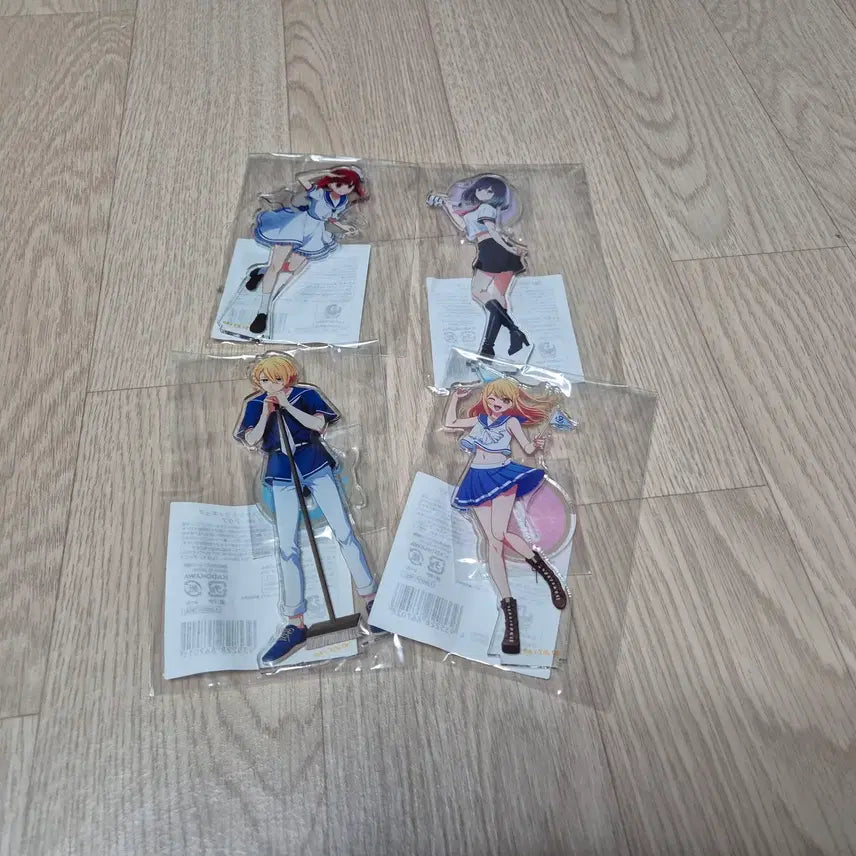 [BUNJANG] Oshi no Ko Official Acrylic Standee Set (4 Types) / 최애의 아이 아크릴 4종