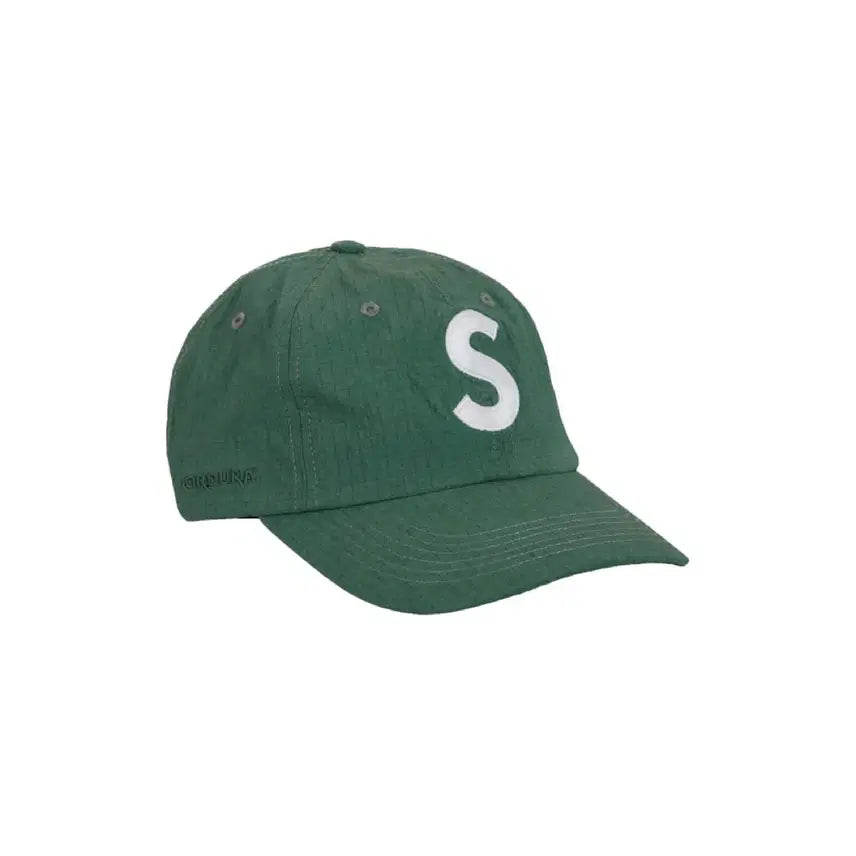 [BUNJANG] Supreme S Logo Cordura Cap Green / 슈프림 S로고 코듀라 볼캡 그린