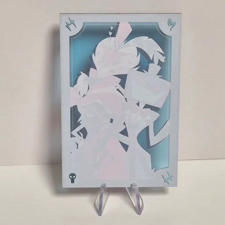 [BUNJANG] Hazbin Hotel Smile Base Cafe Acrylic Card Vees Valentino / 해즈빈호텔 스마일베이스카페 아크릴카드 Vees 복스 벨벳 발렌티노