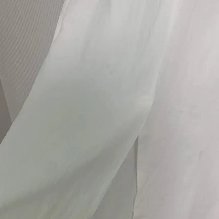 [BUNJANG] Big Size Front Slit Shirred Long Dress / 새상품 빅사이즈 앞트임 셔링 롱 원피스