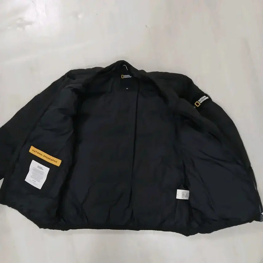 [BUNJANG] National Geographic Lightweight Padded Jacket Black 110 / 내셔널지오그래픽 경량 패딩 블랙 정품 110