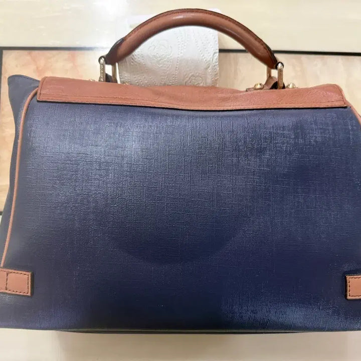 [BUNJANG] Beanpole Horse Pattern Tote Bag / 빈폴 말 패턴 가방 토트백 숄더백