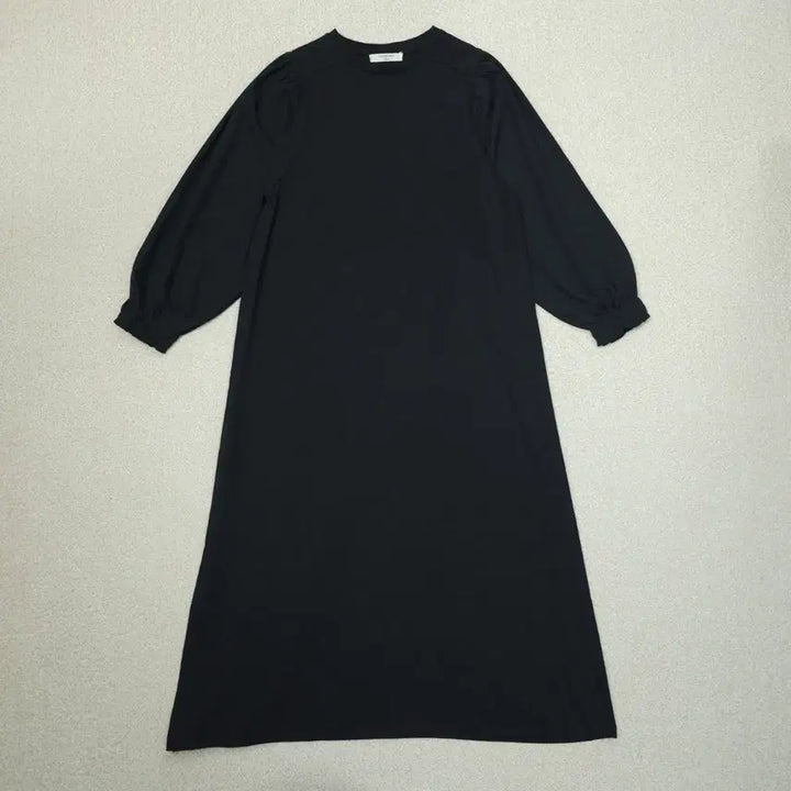 [BUNJANG] Samansa Mos2 Long Dress Black / (F)일본 Samansa Mos2 여성 롱 원피스 긴팔 블랙 W2950