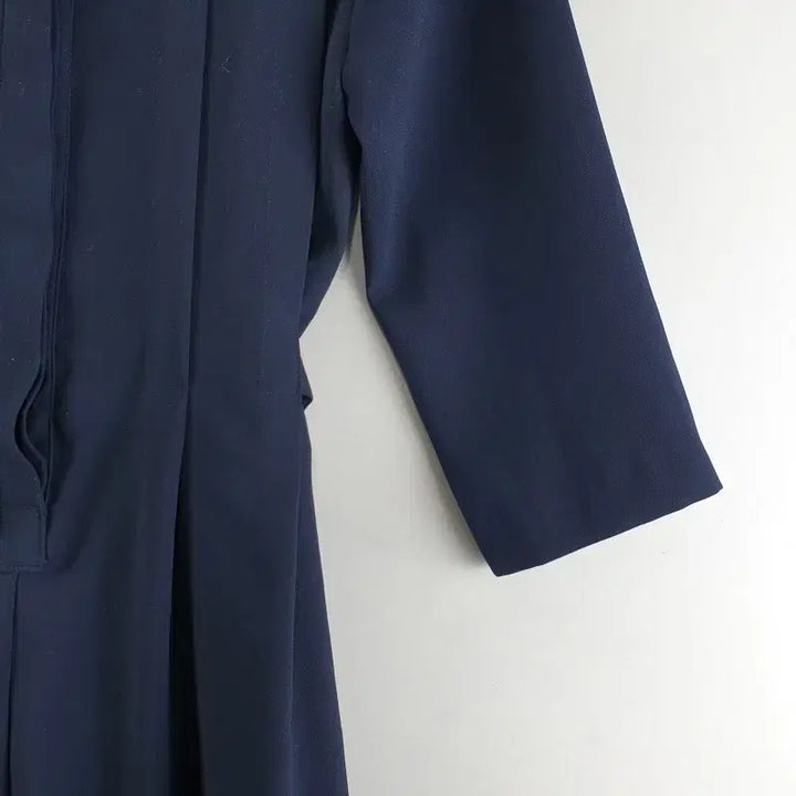 [BUNJANG] FREE Belted Dress Navy M6226 / 여FREE 벨트 원피스 네이비 M6226
