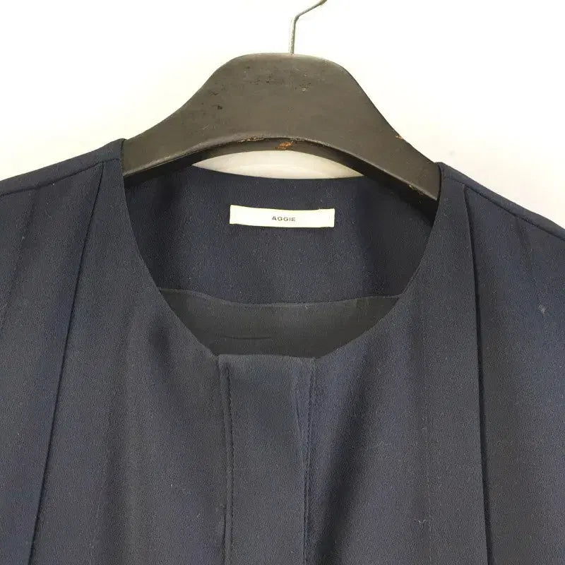 [BUNJANG] FREE Belted Dress Navy M6226 / 여FREE 벨트 원피스 네이비 M6226