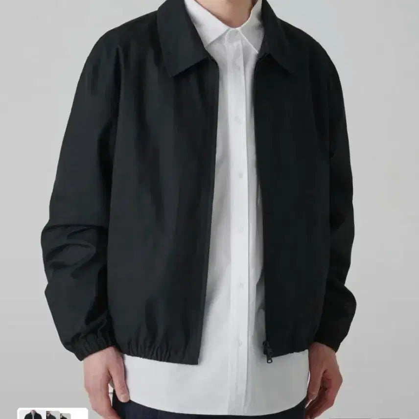 [BUNJANG] Musinsa Cotton Minimal Blouson Jacket / 무신사 코튼 미니멀 블루종(새상품)