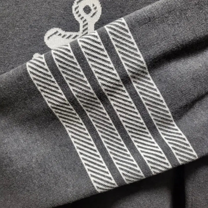 [BUNJANG] Thom Browne Anchor Jacquard Knit Sweater / [신형/새상품급] 5 / 톰브라운 앵커 자카드 니트