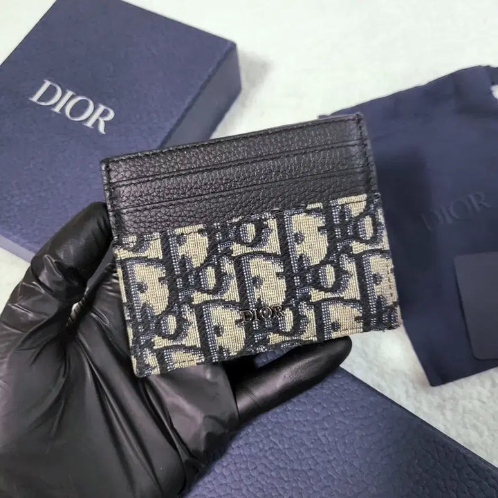[BUNJANG] Dior Oblique Card Holder Wallet / [새상품급/풀구성] 디올 오블리크 카드홀더 카드지갑