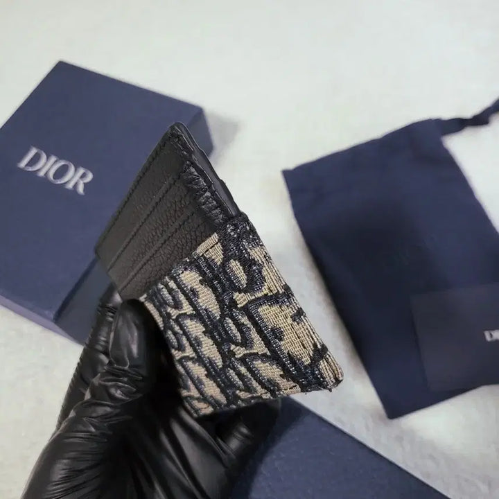 [BUNJANG] Dior Oblique Card Holder Wallet / [새상품급/풀구성] 디올 오블리크 카드홀더 카드지갑