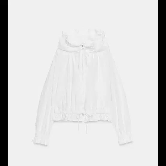 [SOLD OUT] 자라 프릴 지퍼 재킷 L