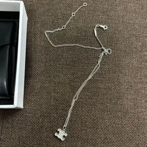 [SOLD OUT] 셀린느 트리오페 큐빅 목걸이