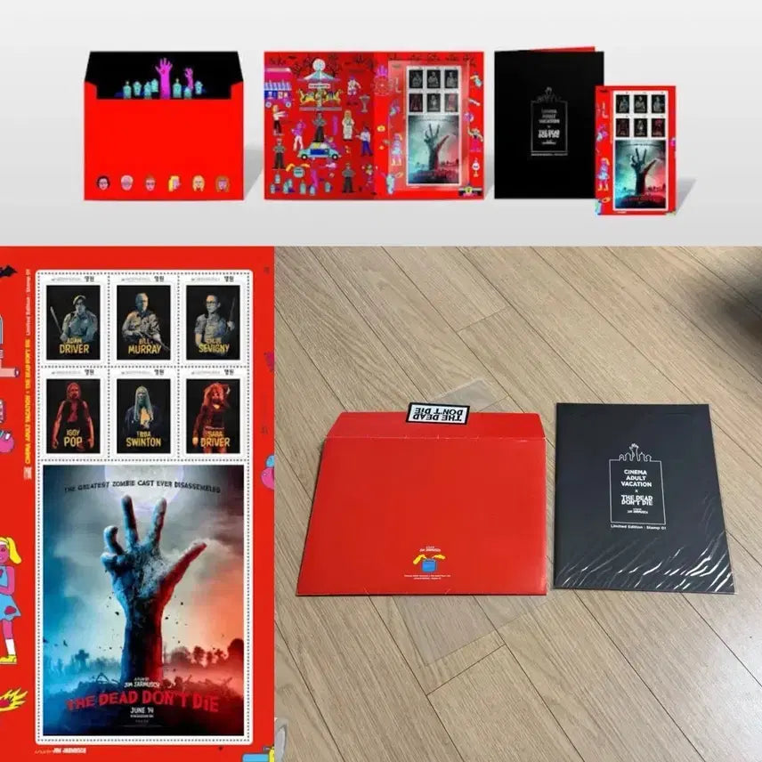 [SOLD OUT] 데드 돈 다이 스탬프 한정판 우표 2019 CAV 짐자무쉬 영화 굿즈