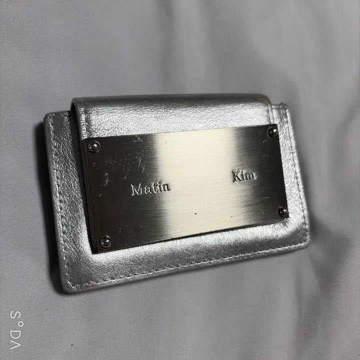 [SOLD OUT] 마뗑킴 실버 카드지갑