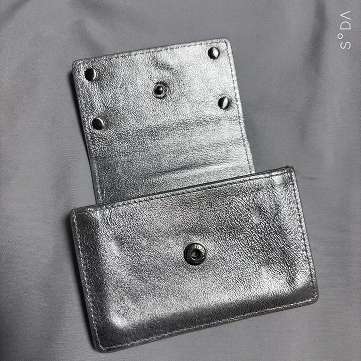 [SOLD OUT] 마뗑킴 실버 카드지갑
