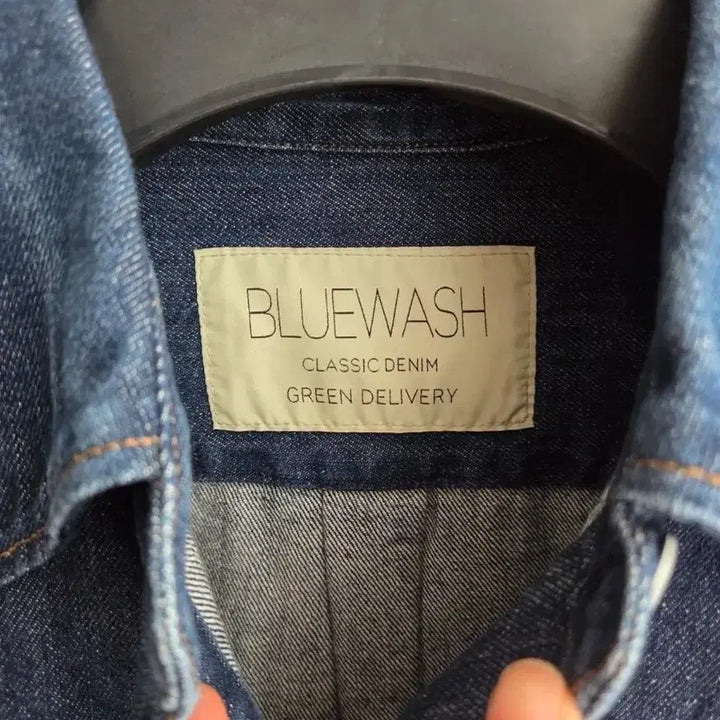 [BUNJANG] Bluewash BLW Denim Shirt / 블루워시 bluewash BLW 데님셔츠 청자켓
