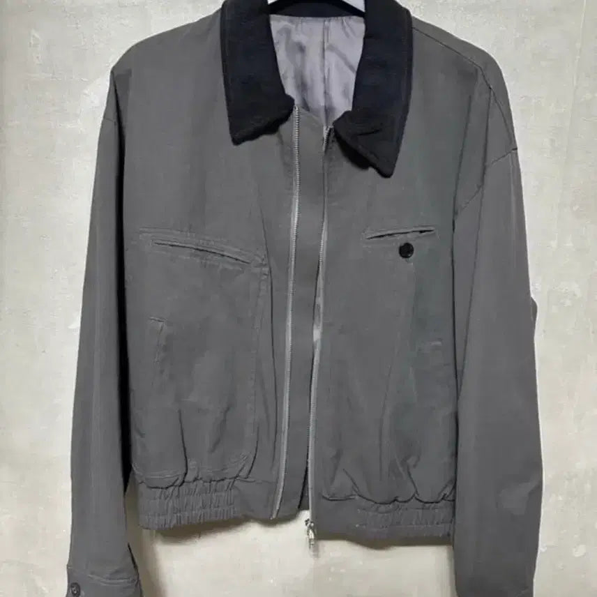 [BUNJANG] Intempo Mood Work Jacket Graphite / 인템포무드 워크자켓L 그라파이트