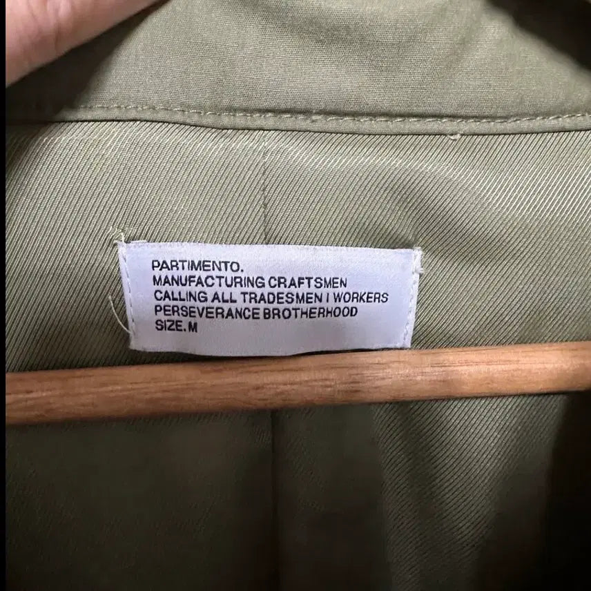 [BUNJANG] Partimento M-65 Fishtail Parka (Khaki, M) / 파르티멘토 M-65 피쉬테일 개파카m