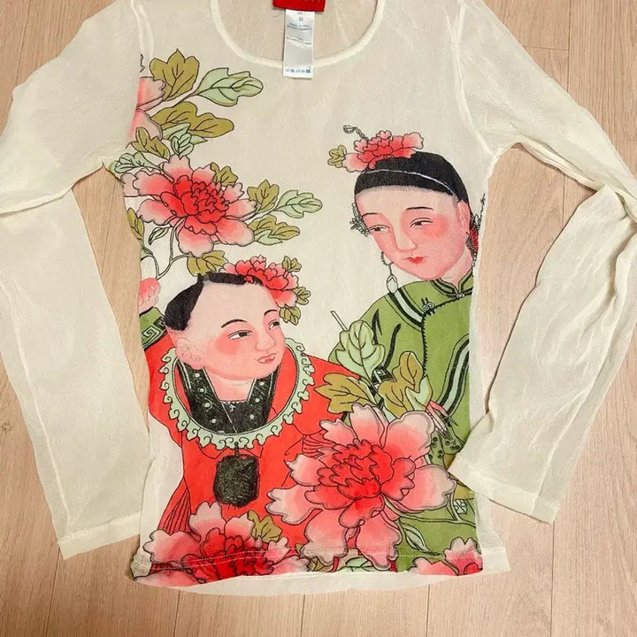 [BUNJANG] Kenzo Mesh Sheer Top / 겐조 매쉬탑