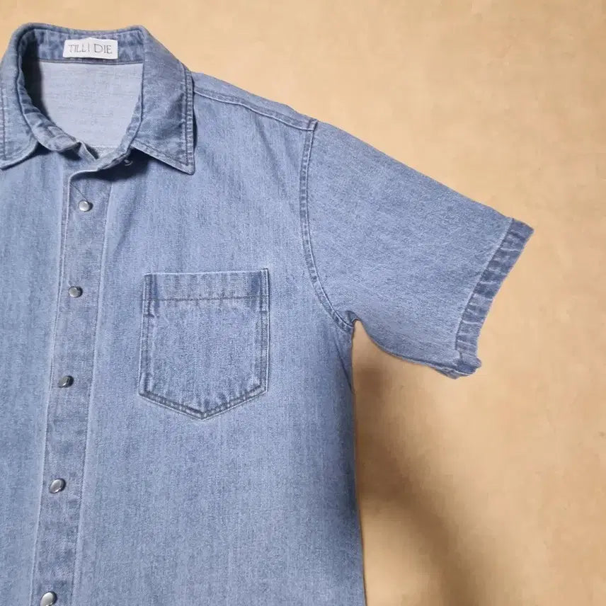 [BUNJANG] Till I Die Denim Shirt / 틸아이다이 데님 셔츠- 5/17일만