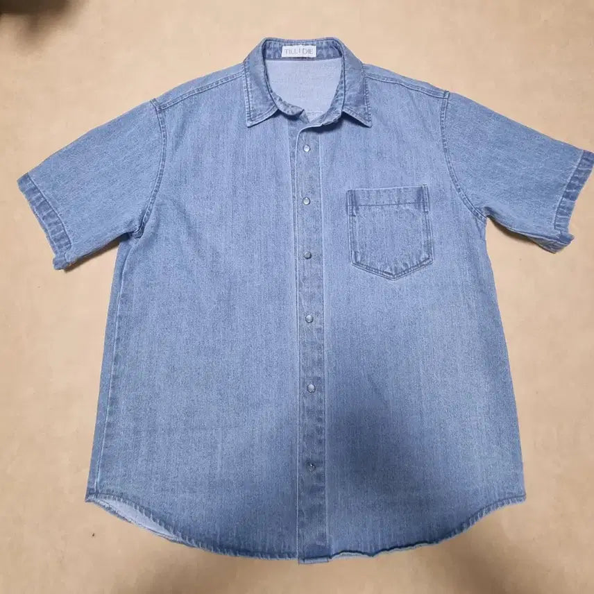 [BUNJANG] Till I Die Denim Shirt / 틸아이다이 데님 셔츠- 5/17일만
