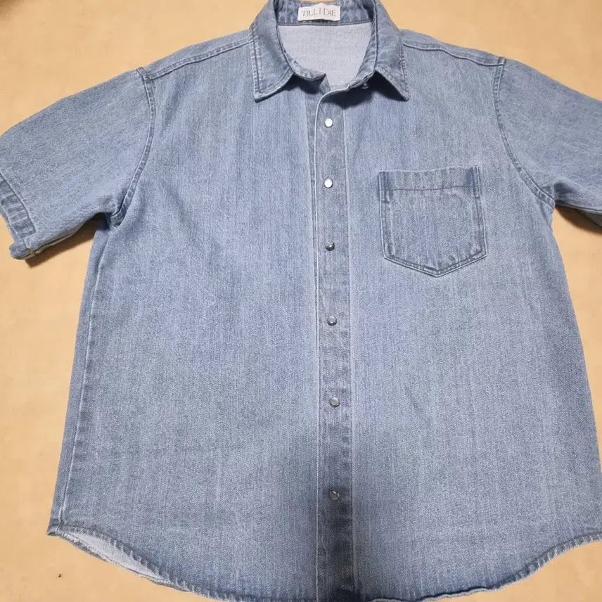 [BUNJANG] Till I Die Denim Shirt / 틸아이다이 데님 셔츠- 5/17일만