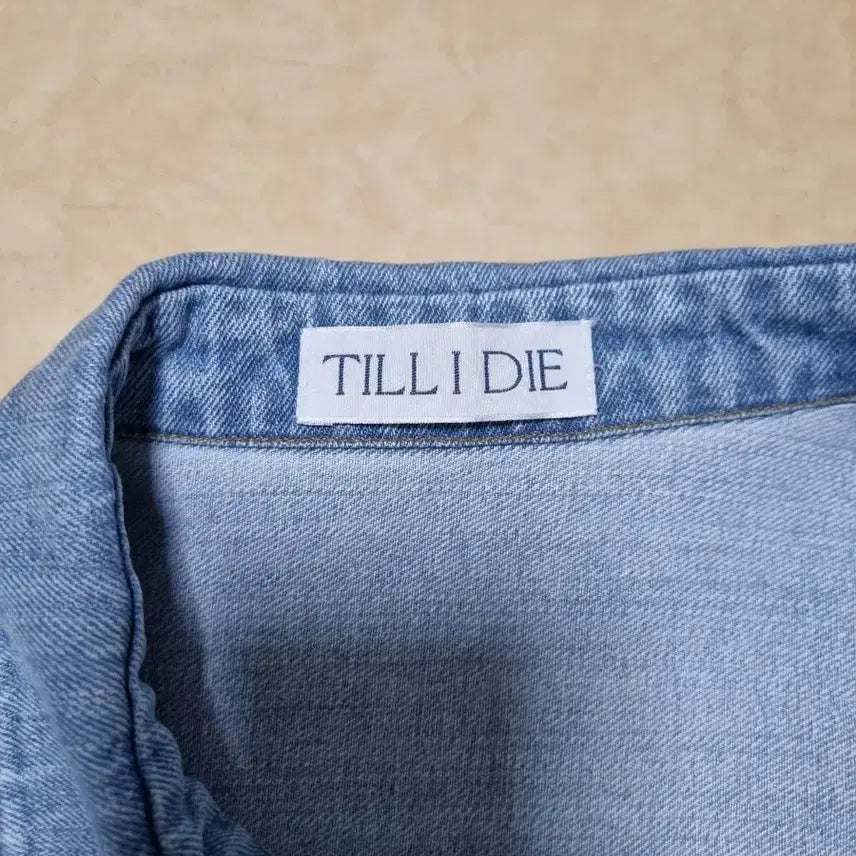[BUNJANG] Till I Die Denim Shirt / 틸아이다이 데님 셔츠- 5/17일만