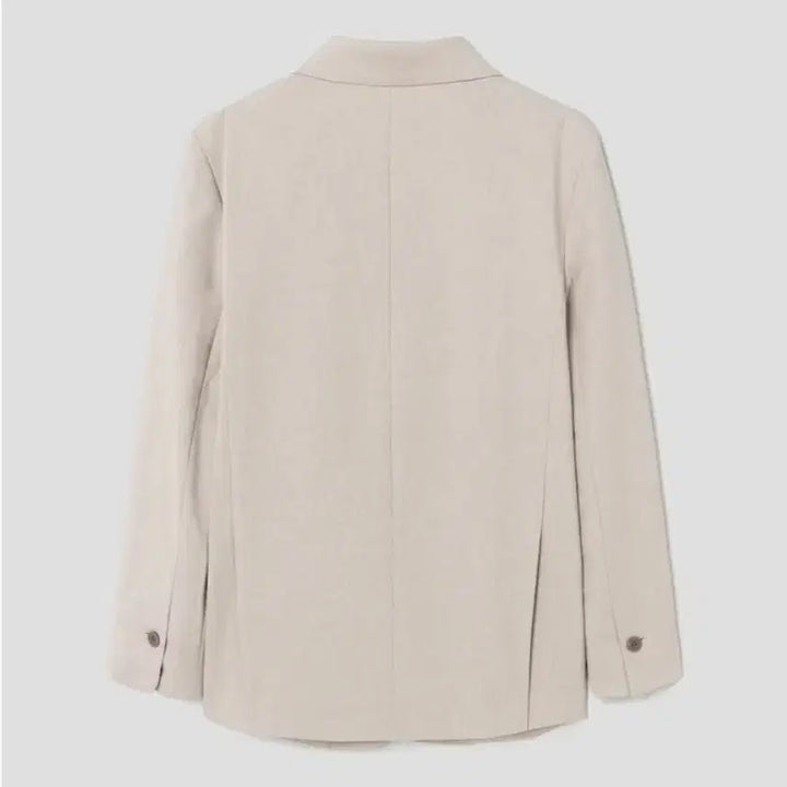 [BUNJANG] 8Seconds Beige Oversized Jacket / 에잇세컨즈 베이지 자켓 새상품