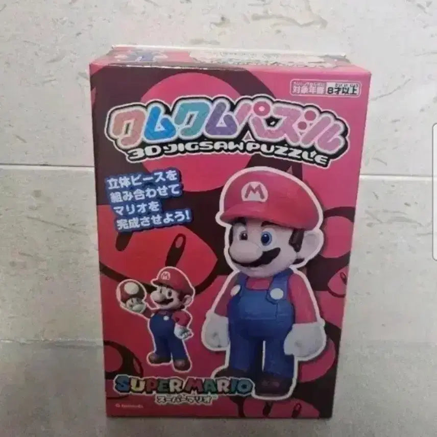 [BUNJANG] Super Mario 3D Jigsaw Puzzle / 고전 슈퍼마리오 3D 직소퍼즐 쿠무쿠무퍼즐(2012년일본구매상품)새상품