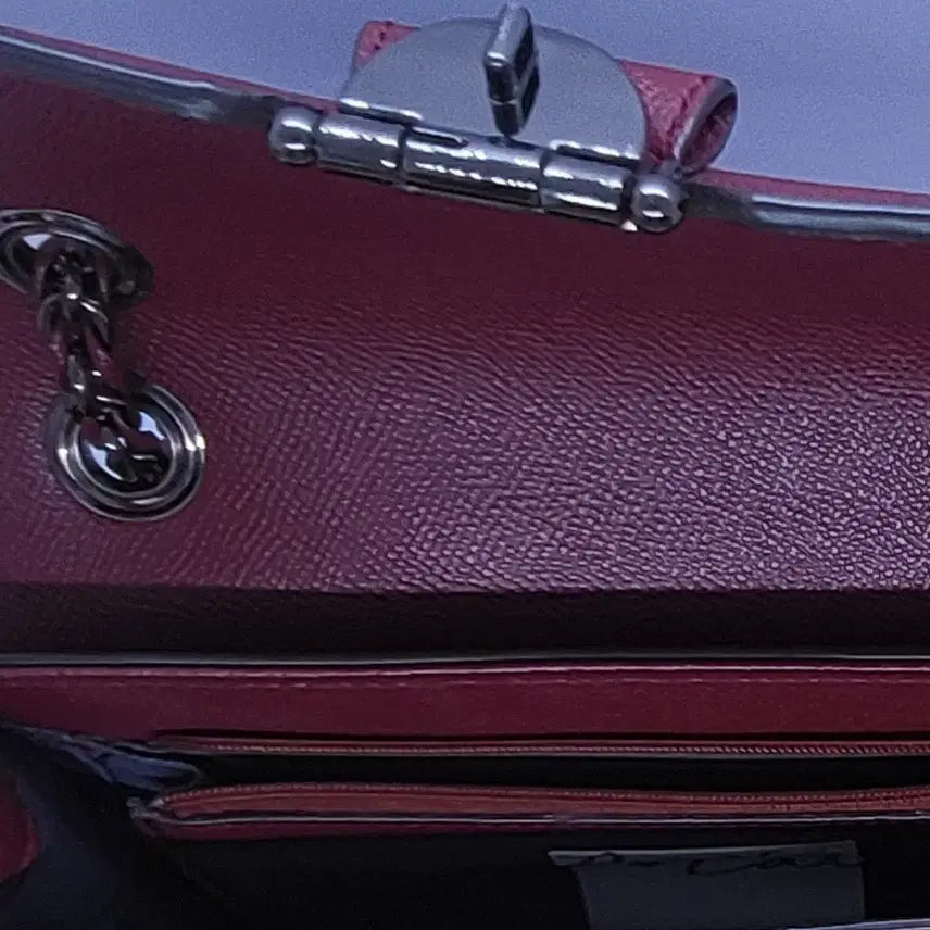 [BUNJANG] LOVCAT Chain Shoulder Bag / 레드 체인 숄더백/크로스백