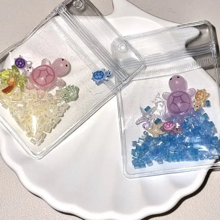 [BUNJANG] Ocean Theme Turtle Keyring / 바다 테마 거북이 키링 바다거북이