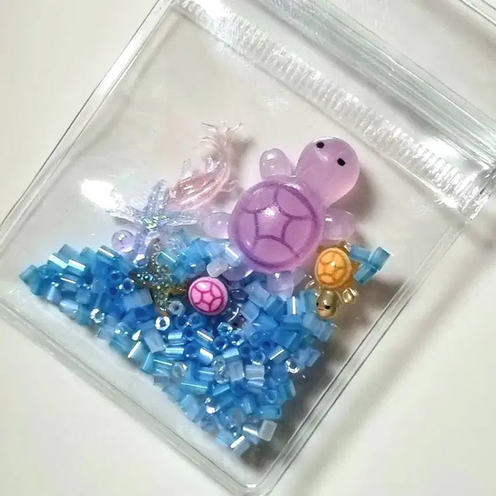 [BUNJANG] Ocean Theme Turtle Keyring / 바다 테마 거북이 키링 바다거북이