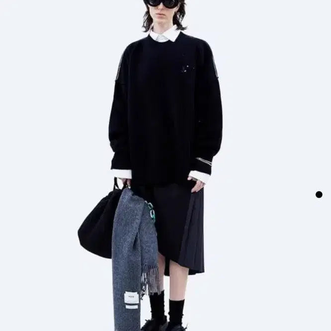 [BUNJANG] ADER Error Argon Noir Knit / [A2] 아더에러 21fw Argon 아르곤 니트 noir