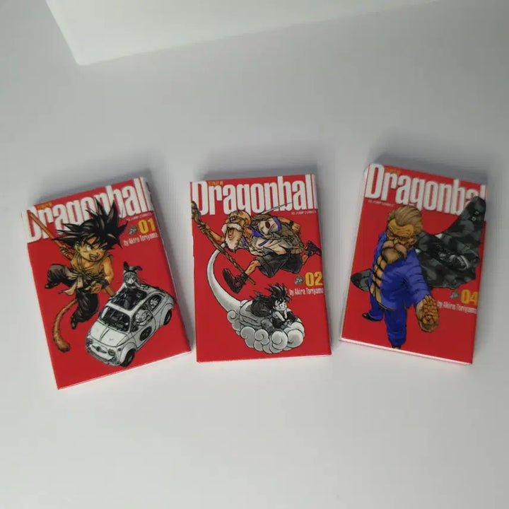 [BUNJANG] Dragon Ball Manga Cover Keychain and Dragon Ball Z Logo Sculpture / 드래곤볼 만화책 키링 비공식 굿즈 + 드래곤볼z로고