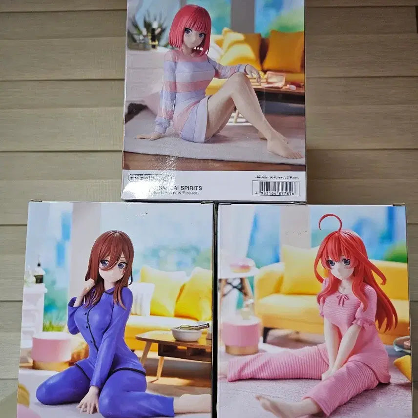 [BUNJANG] Banpresto Quintessential Quintuplets Relax Time Figure Set / 반프레스토 5등분의 신부 Relax Time 피규어 세트