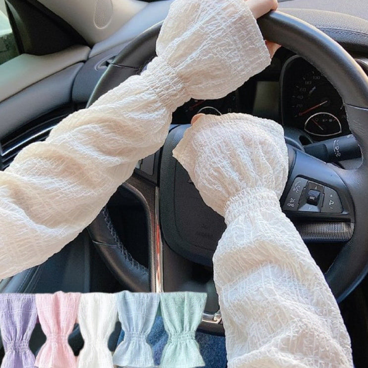 [BUNJANG] UV Protection Arm Sleeves for Summer Driving / 운전 쿨토시 여름 팔토시 UV차단 자외선 차단 토시